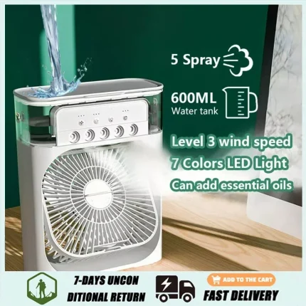 kf-S0e05d1adb14d46769939ad22d893ce64C-Portable-3-In-1-Fan-AIr-Conditioner-Household-Small-Air-Cooler-LED-Night-Lights-Humidifier-Air-430x430